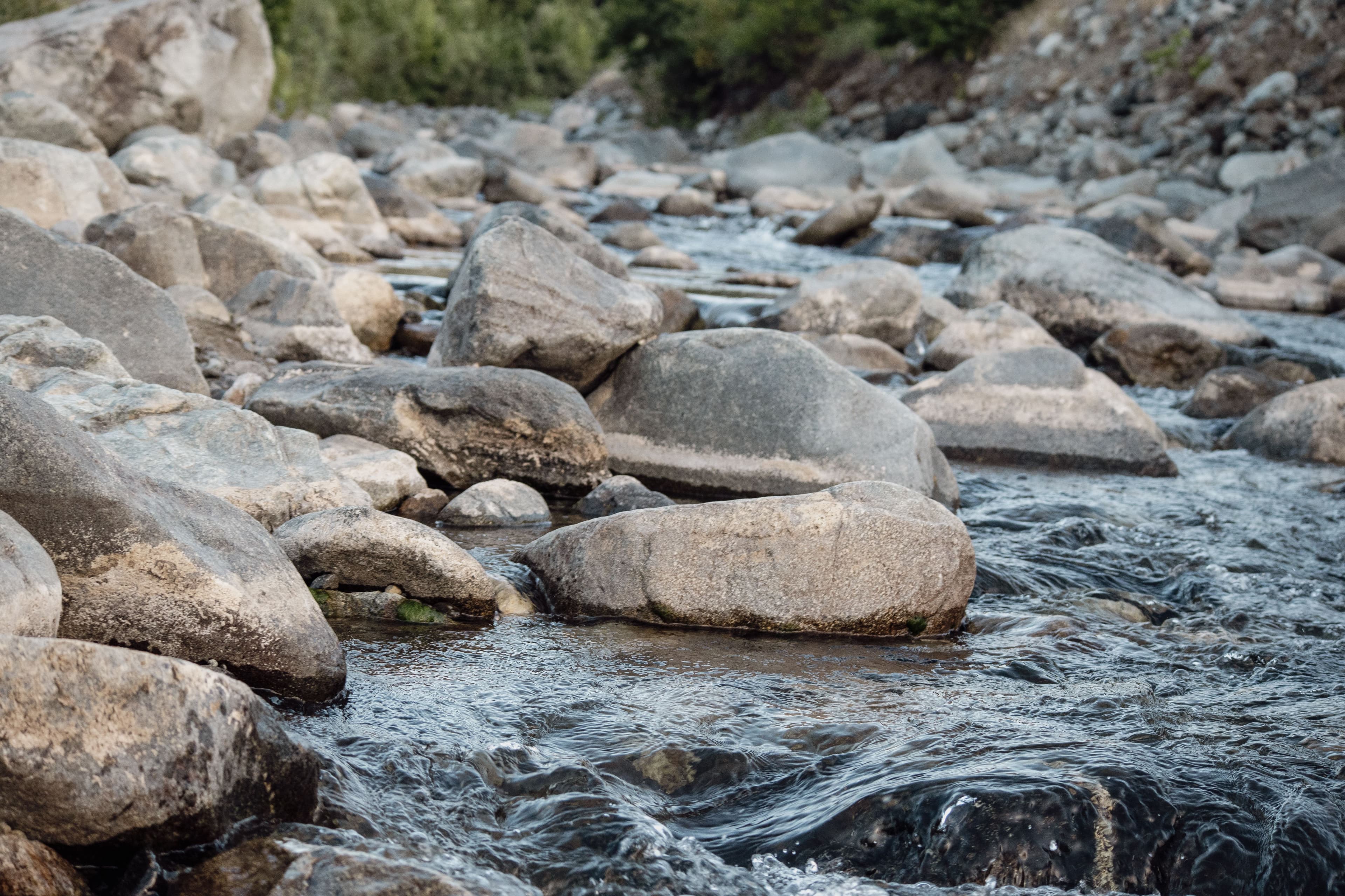 River landscape representing environmental compliance management